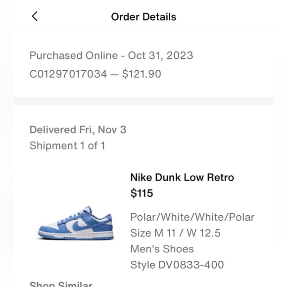 Nike Polar Blue Dunks - Picture 8 of 8